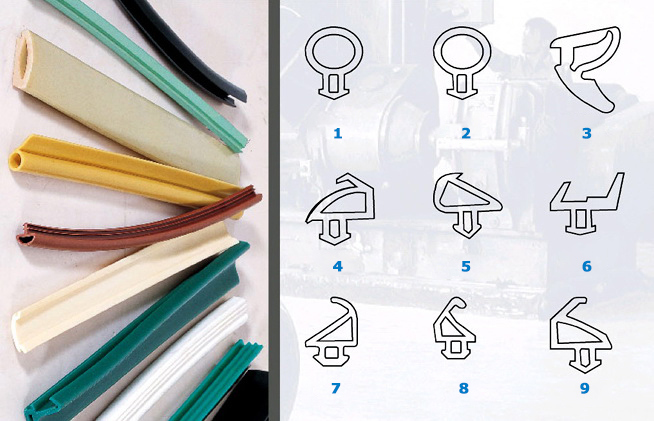 Gioăng cao su cửa nhựa UPVC