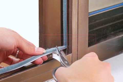 Cuộn 100m phớt lông 7x7, gioăng nỉ 7x7 ( có phim)