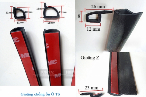 Gioăng chống ồn Ô tô